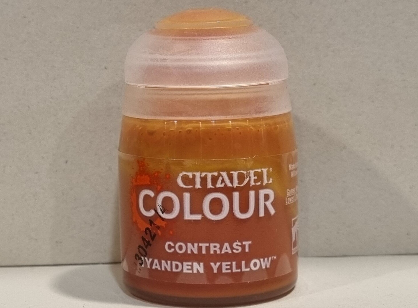 Citadel, Paint, Contrast, Iyanden Yellow, 18ml, 29-10