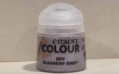 Citadel Paint, Dry: Slaanesh Grey