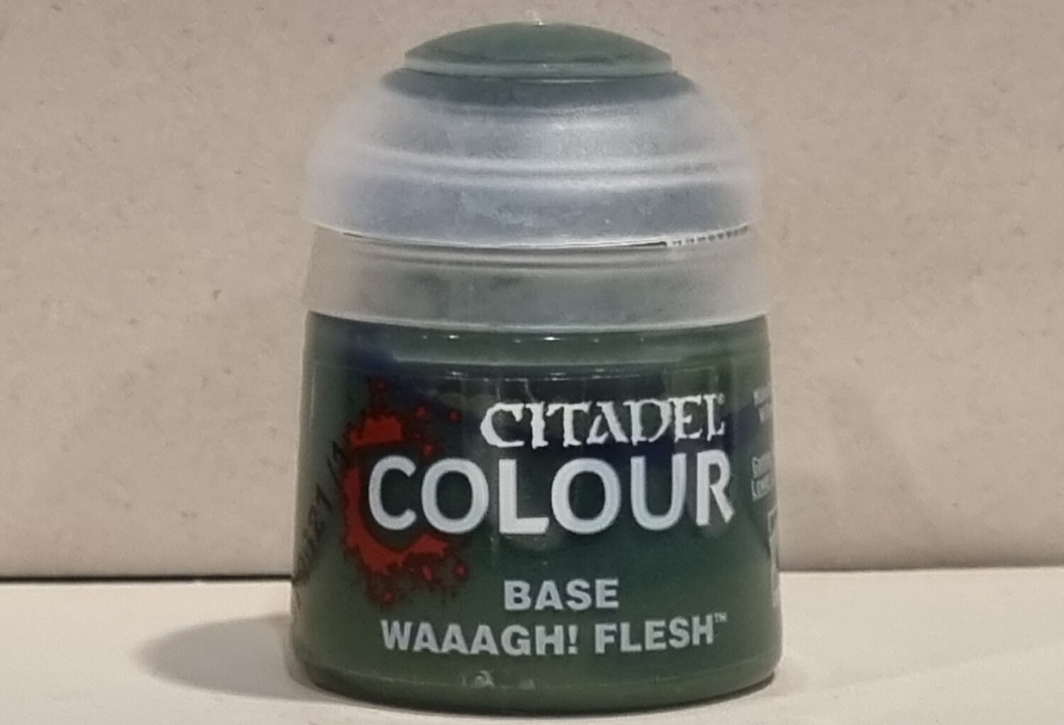 Citadel Paint, Base, Waaagh Flesh, 12ml