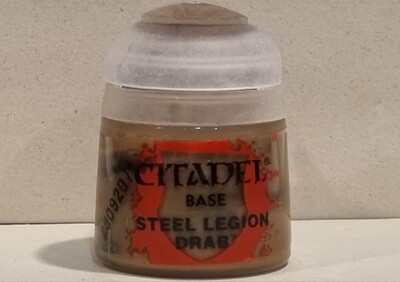 Citadel Paint, Base: Steel Legion Drab