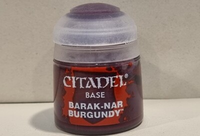 Citadel Paint, Base: Barak Nar Burgundy