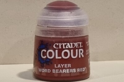 Citadel Paint, Layer: Word Bearers Red