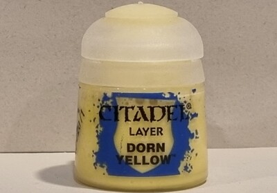 Citadel Paint, Layer: Dorn Yellow
