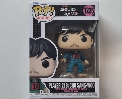 Funko Pop!, Player 218: Cho Sang-Woo, #1225, Television, Squid Game