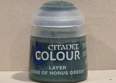 Citadel Paint, Layer, Sons of Horus Green  12ml