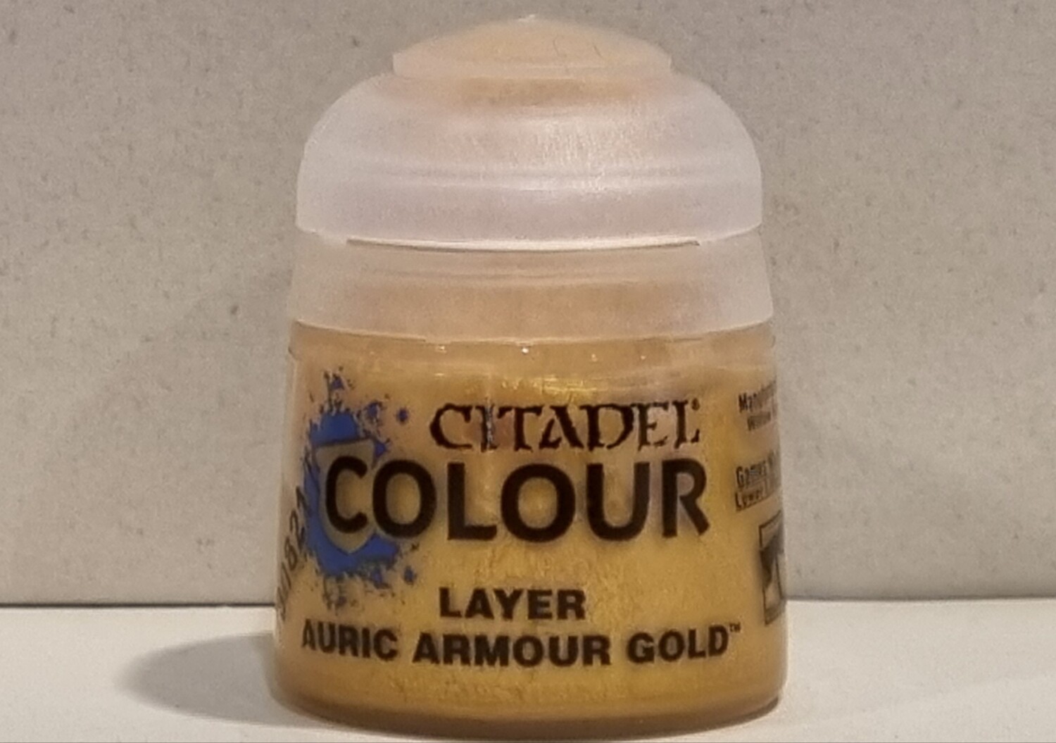 Citadel, Paint, Layer, Auric Armour Gold, 12ml, 22-62