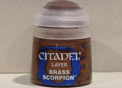 Citadel Paint, Layer: Brass Scorpion