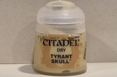 Citadel Paint, Dry: Tyrant Skull