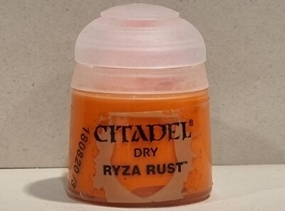 Citadel Paint, Dry: Ryza Rust