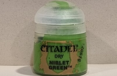 Citadel Paint, Dry: Niblet Green