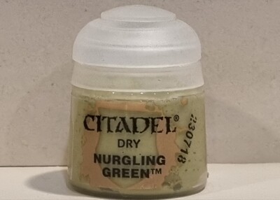 Citadel Paint, Dry: Nurgling Green