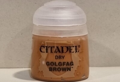 Citadel Paint, Dry: Golgfag Brown