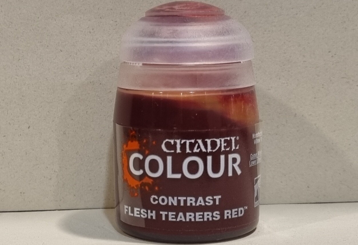 Citadel Paint, Contrast, Flesh Tearers Red, 18ml