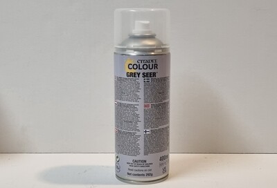 Citadel Paint, Spray Primer: Grey Seer