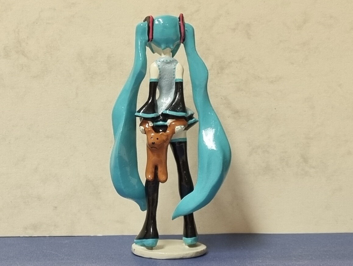 Hatsune Miku met Teddybear, Metaal, Limited Edition