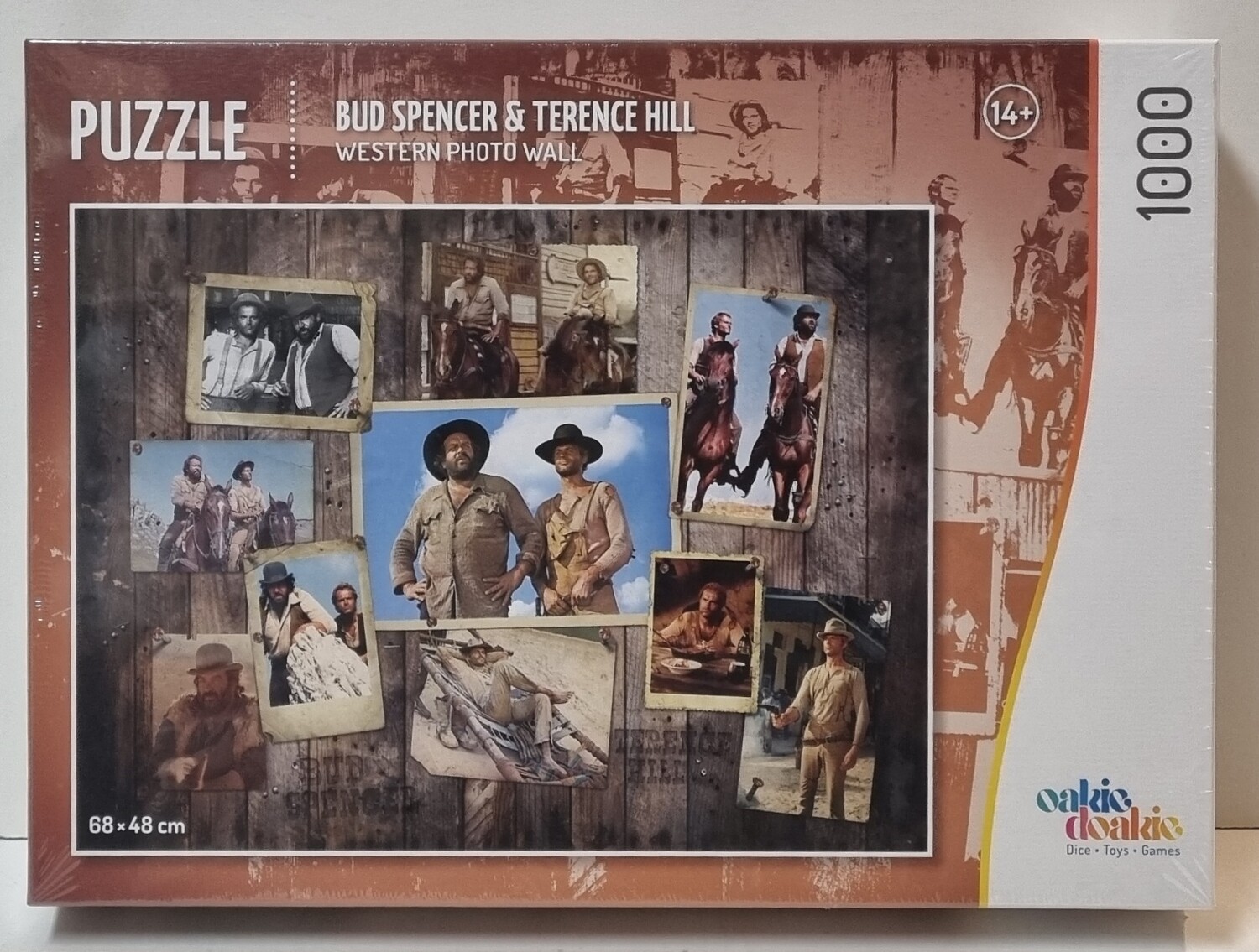Puzzel, Western Photo Wall, Bud Spencer & Terence Hill, 1000 stukjes