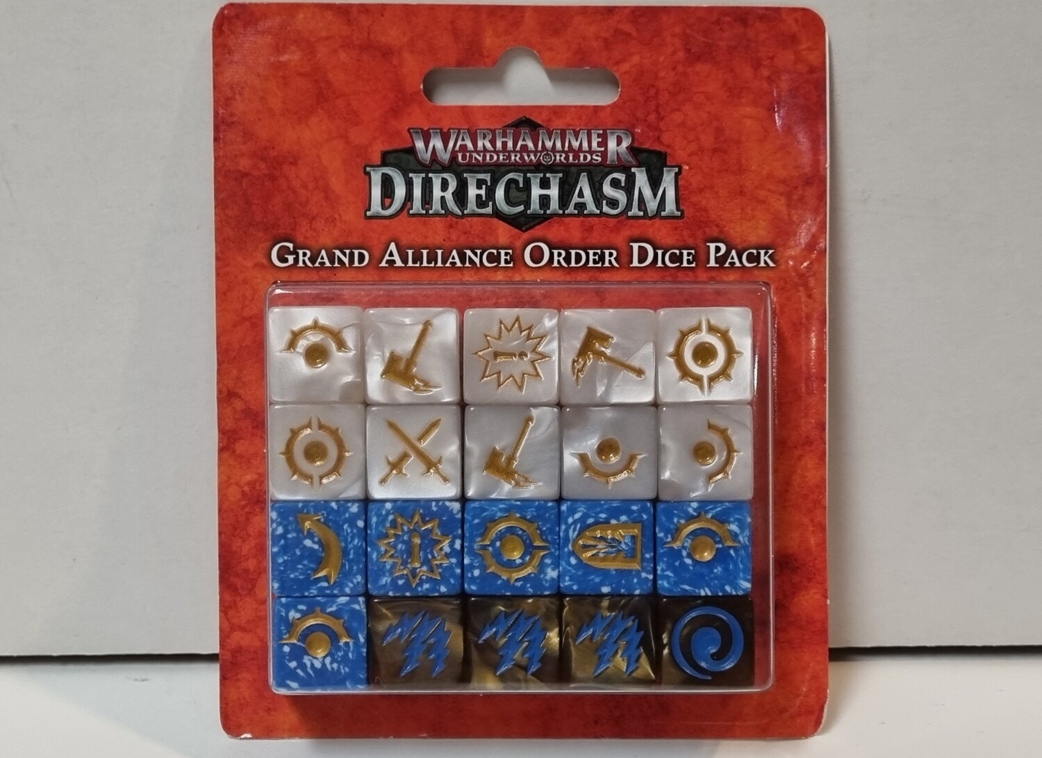 Warhammer, Underworlds, 110-09, Direchasm: Grand Alliance Order Dice Pack