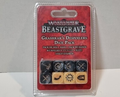 Warhammer Underworlds, Beastgrave:  Grashrak&#39;s Despoilers Dice Pack