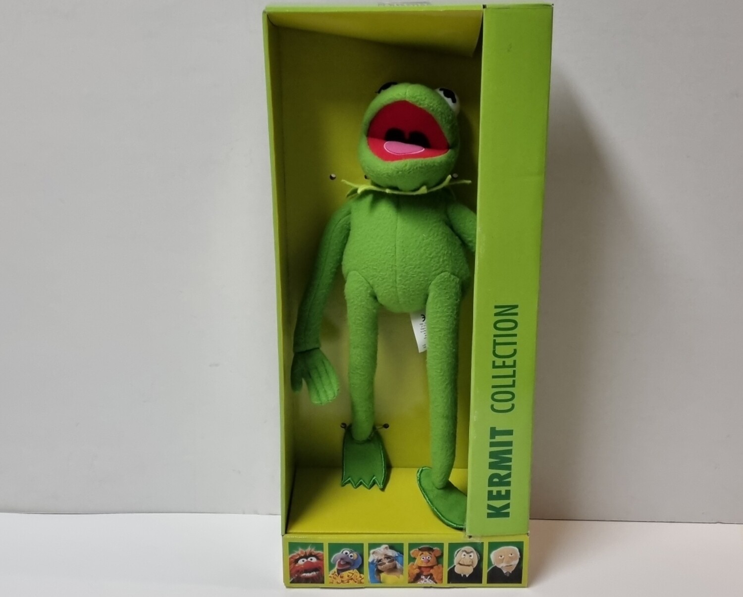 Knuffel, Kermit in doos, 35 cm, The Muppets, Kermit Collection