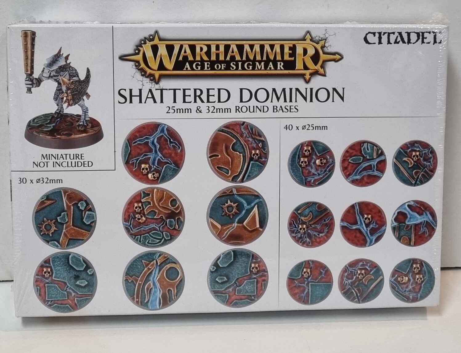 Citadel, Bases Round, 25 mm & 32 mm, Shattered Dominion, Age of Sigmar
