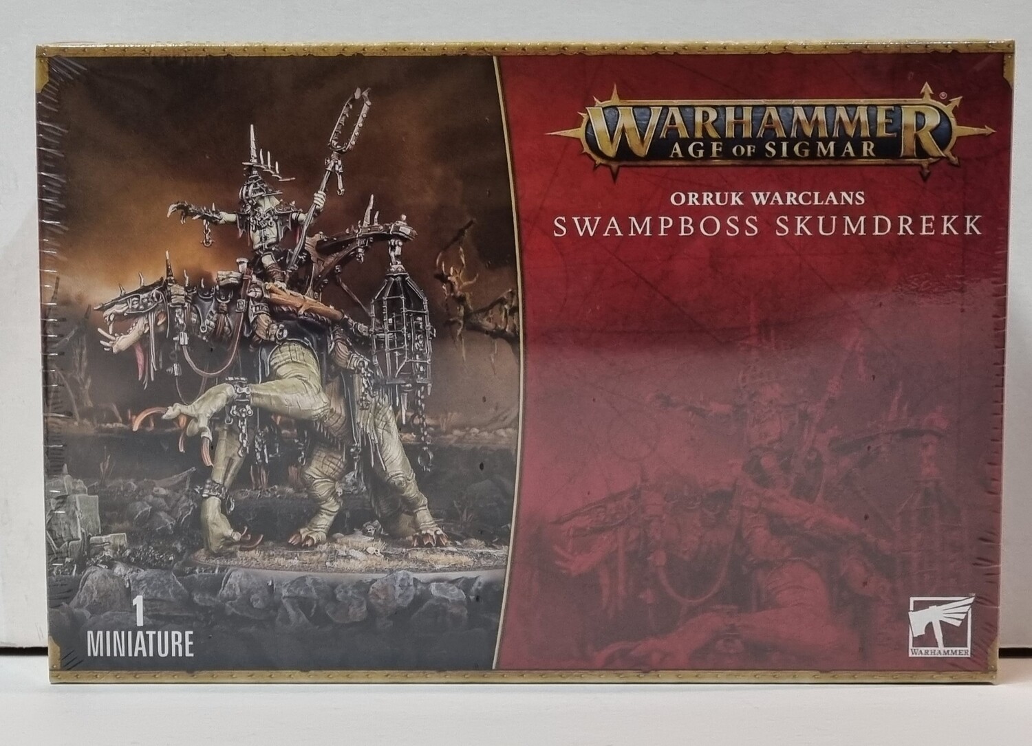 Warhammer, Age of Sigmar, 89-69, Orruk Warclans: Swampboss Skumdrekk