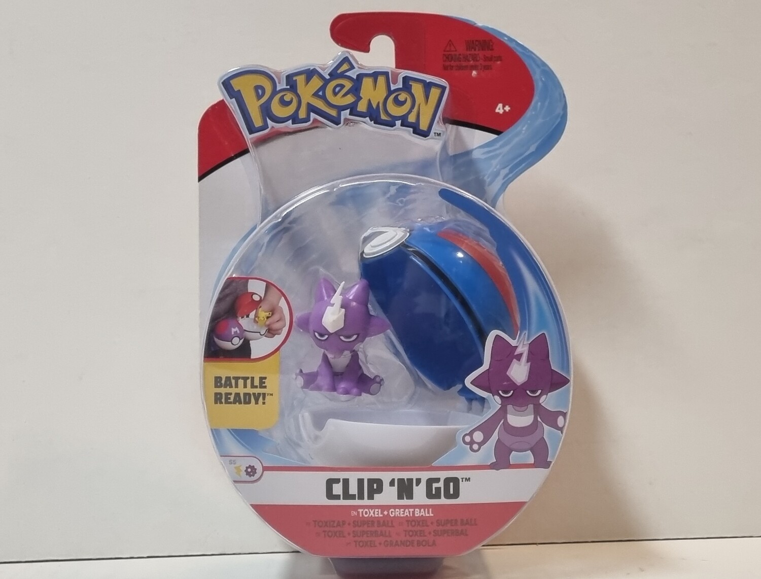 Clip 'n' Go, Toxel, Pokémon 