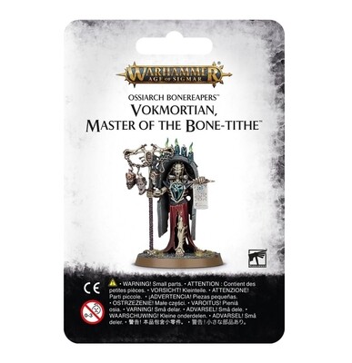 Warhammer Age of Sigmar, Ossiarch Bonereapers: Vokmortian, Master of the Bone-Tithe