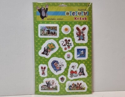 Stickers, Het Molletje, 12 Relief stickers