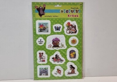 Stickers, Het Molletje, 12 Relief stickers