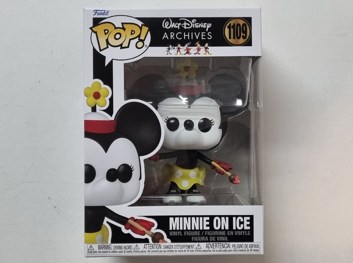 Funko Pop!, Minnie on Ice, #1109, Disney, Walt Disney Archives