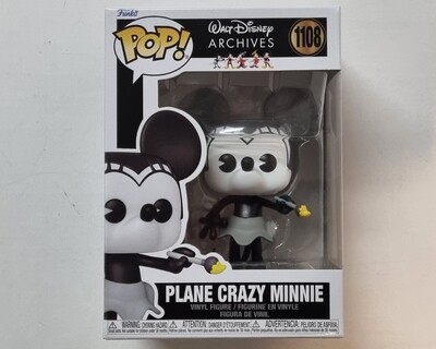 Funko Pop! #1108 Plane Crazy Minnie, Walt Disney Archives