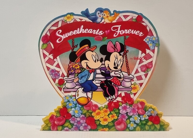 Reclame Display, Standy, Mickey &amp; Minnie Mouse, Sweethearts Forever