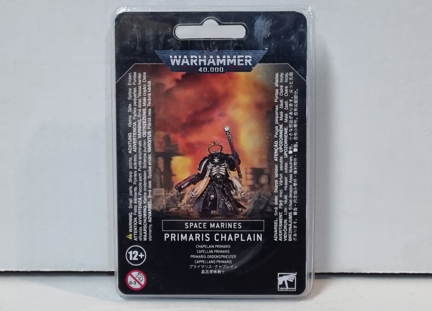 Warhammer, 40k, 48-62, Space Marines, Primaris Chaplain