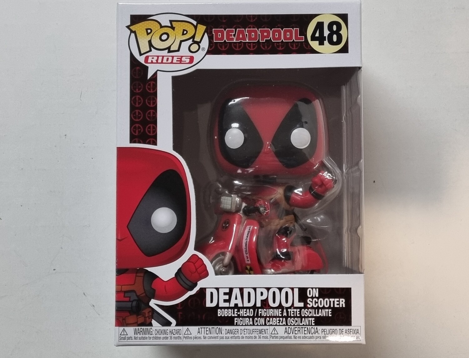 Funko Pop!, Deadpool on Scooter, #48, Rides, Deadpool
