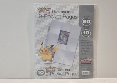Verzamelmap, 9-pocket Pages, Ultra Pro, Pokémon