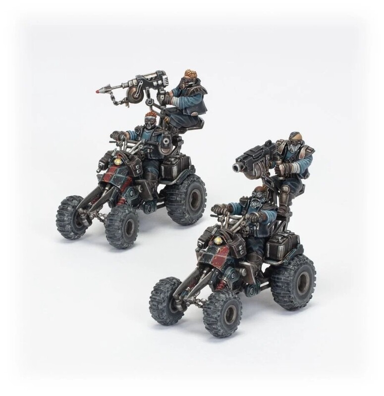 Warhammer Necromunda: Orlock Outrider Quads