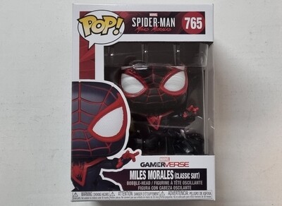 Funko Pop!, Miles Morales (classic suit). #765, Marvel, Spider-Man