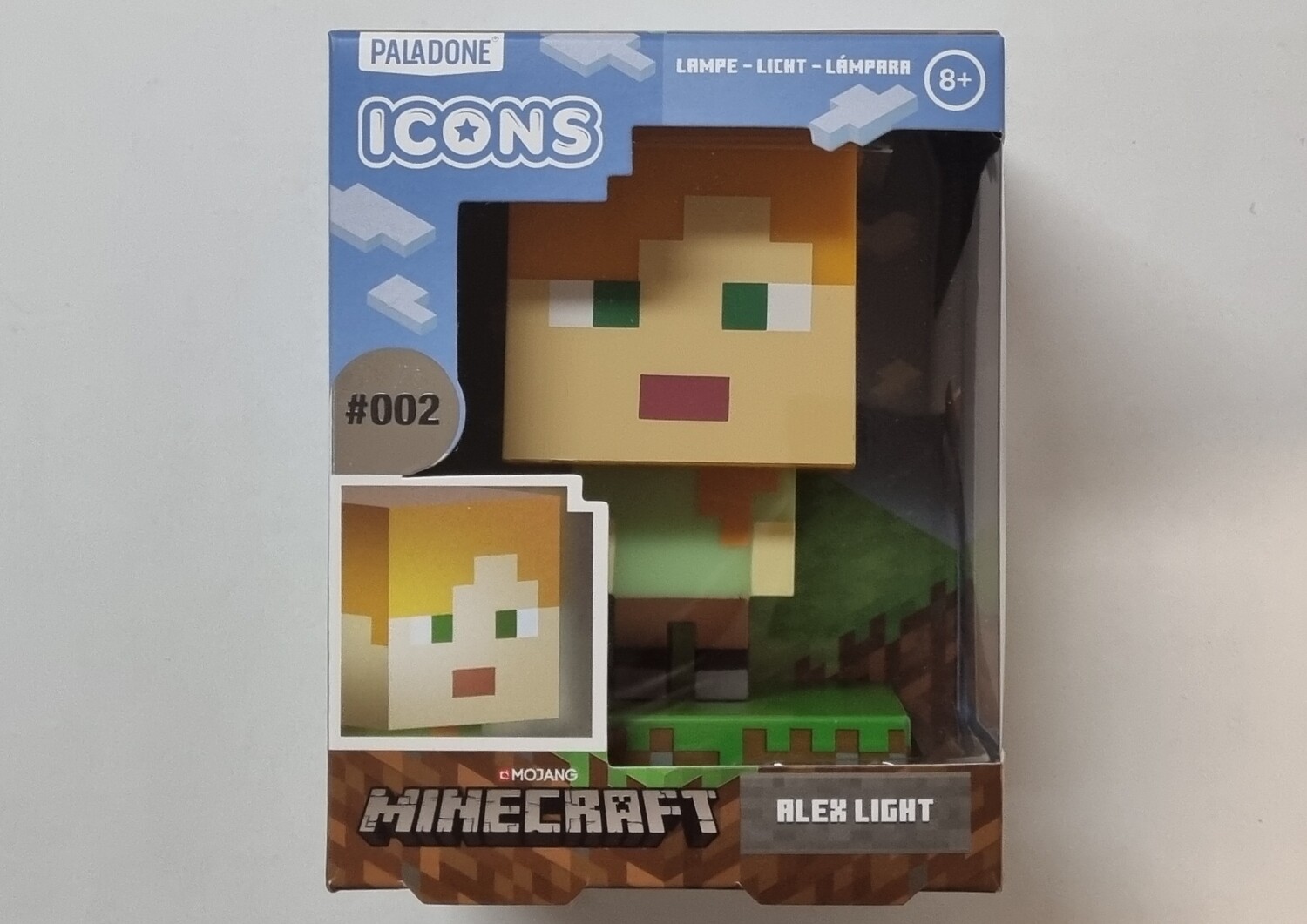 3D Icon Light, Alex, Minecraft