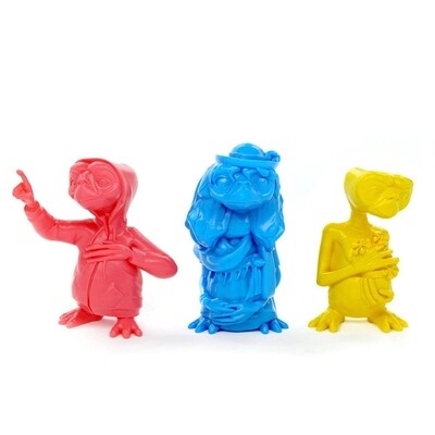 Figuurtjes, E.T. the Extra-Terrestrial (3x) - 1982 Edition