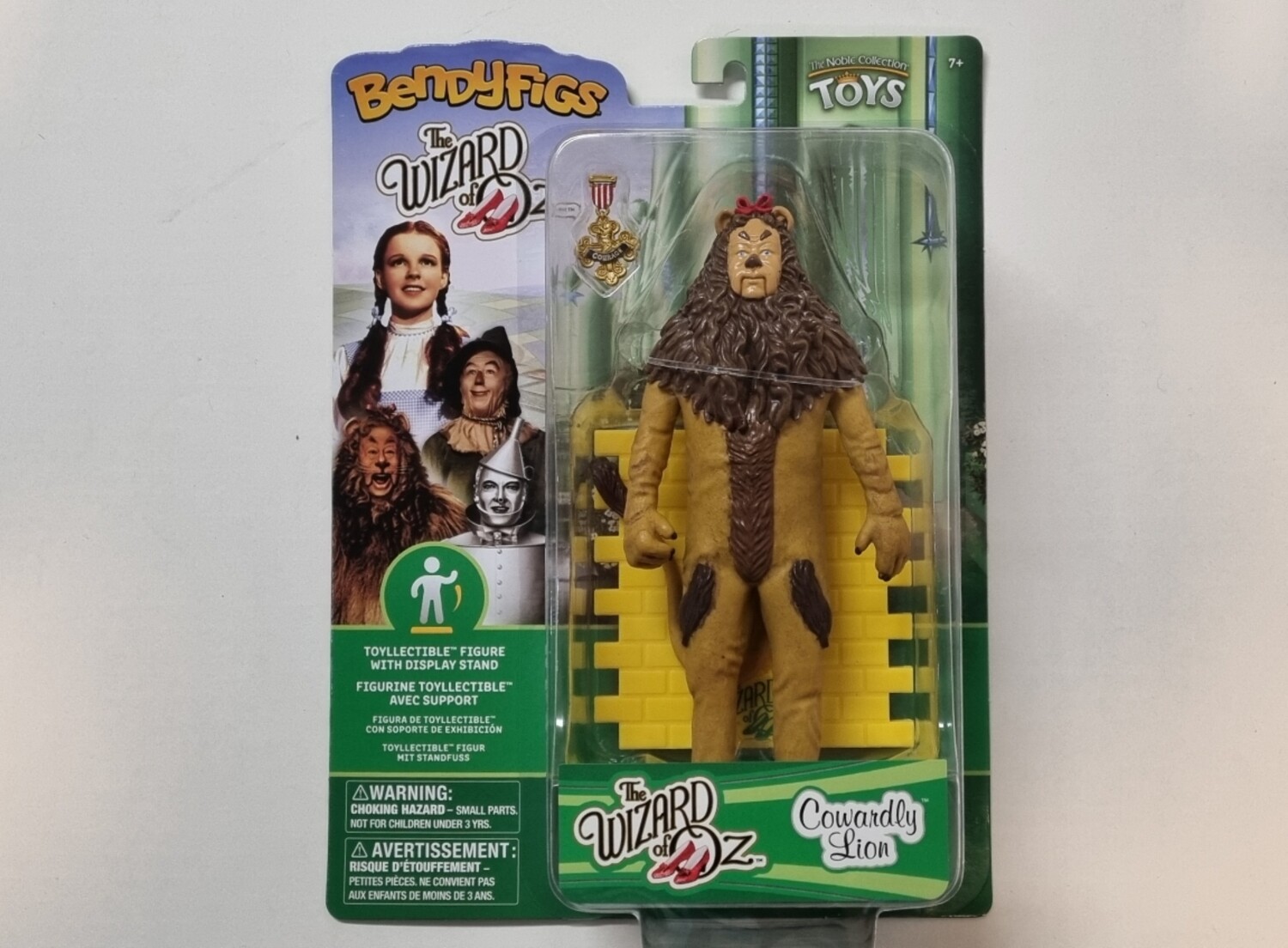 Bendable Figure, Cowardly Lion, The Wizard of Oz, Bendyfig