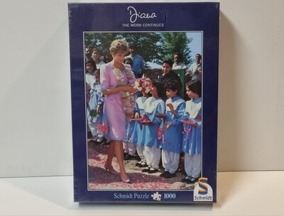 Puzzel, Prinses Diana, The works continues, Visit to Pakistan