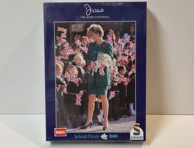 Puzzel, Prinses Diana, The works continues, Visit to Korea