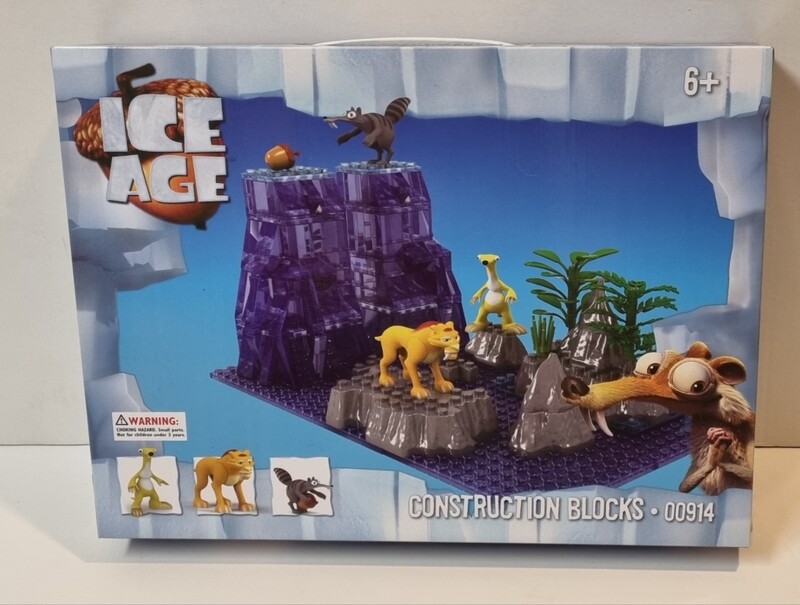 Construction Blocks, Sid, Diego &amp; Scrat, Ice Age, nr. 00914, Brictek