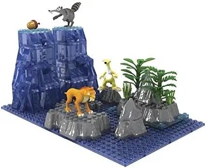 Construction Blocks, Sid, Diego &amp; Scrat, Ice Age, nr. 00914, Brictek