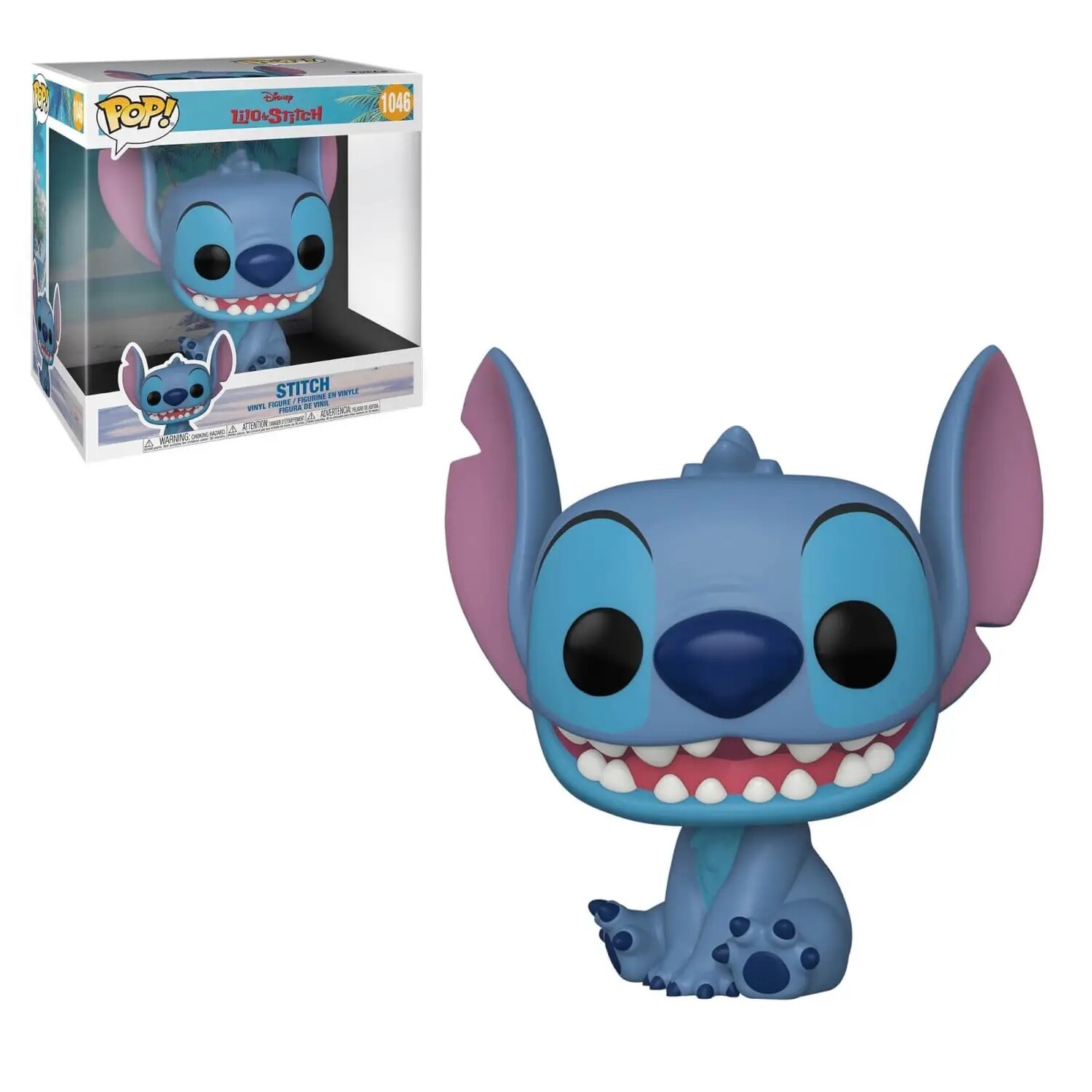 Funko Pop! # 1046 Stitch (Jumbo Pop), Lilo &amp; Stitch
