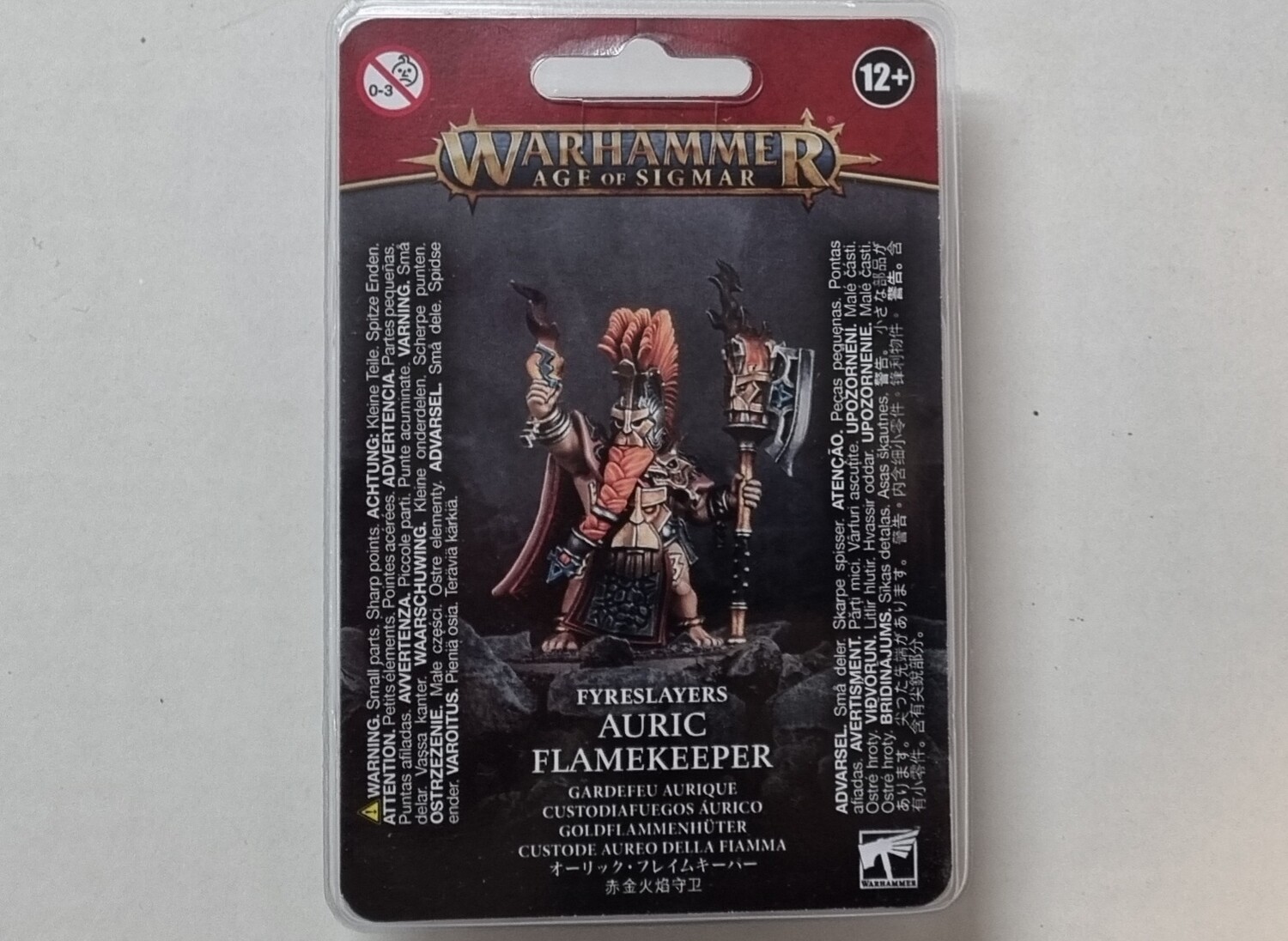 Warhammer, Age of Sigmar, Fyreslayers: Auric Flamekeeper