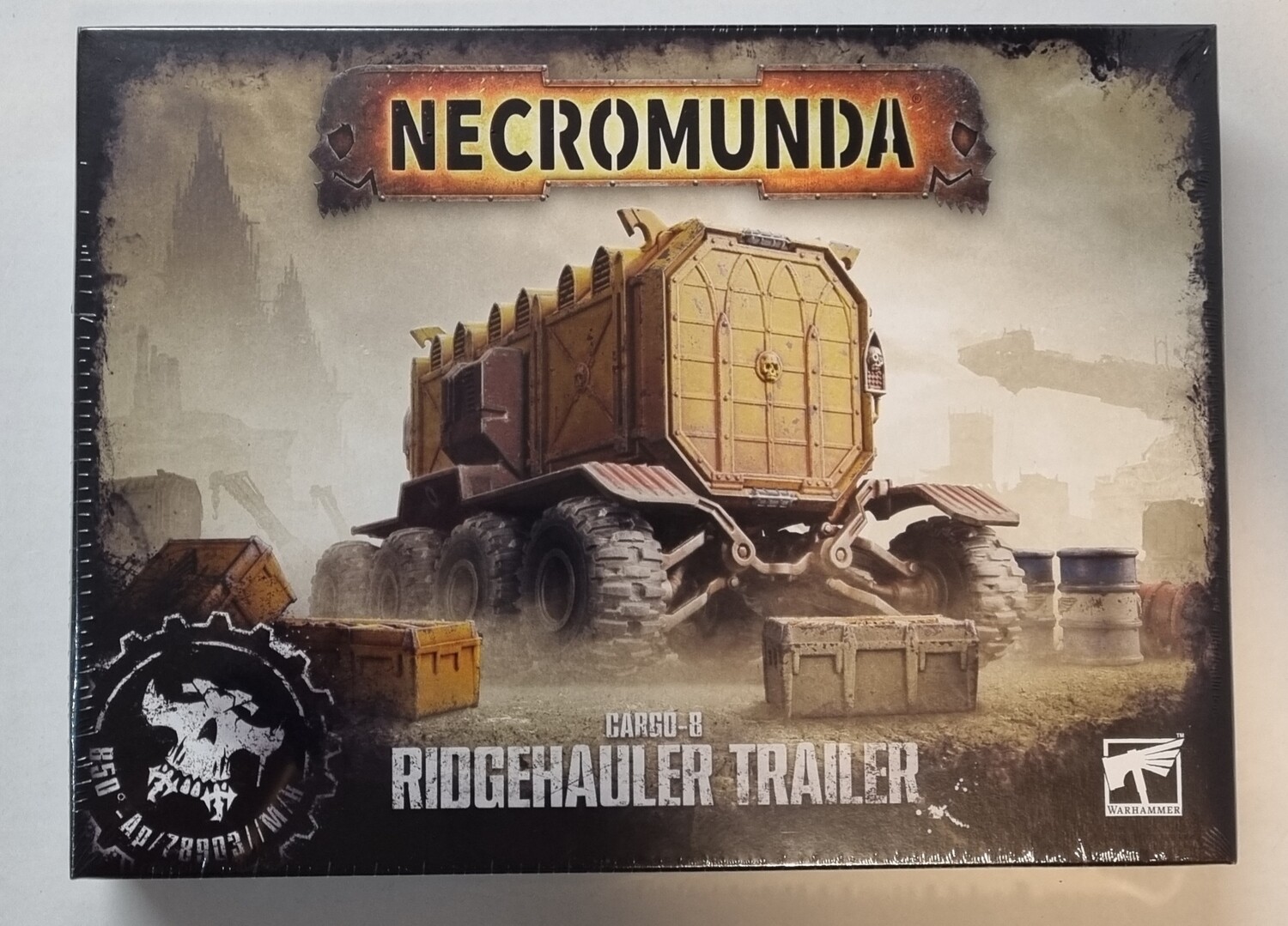 Warhammer, Necromunda, 301-03, Cargo-8: Ridgehauler Trailer