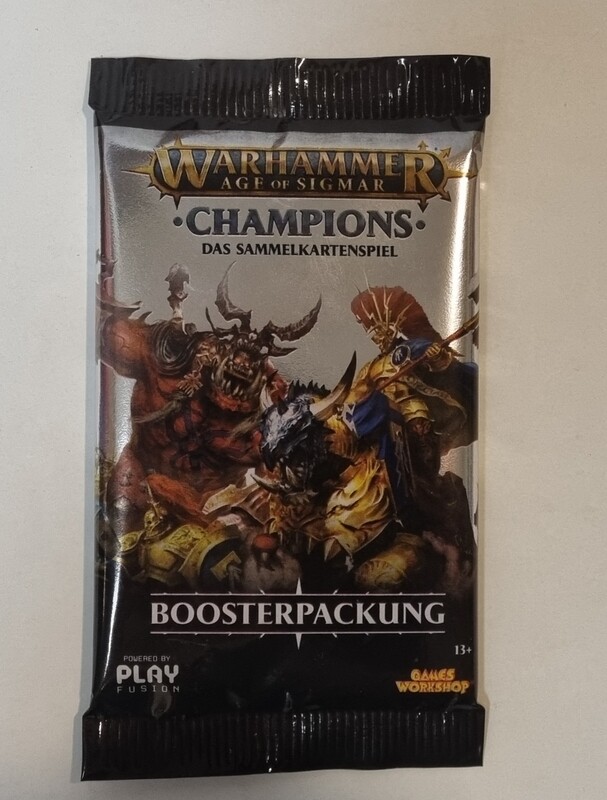 Warhammer Age of Sigmar Sammelkartenspiel, Champions Boosterpackung, TCG
