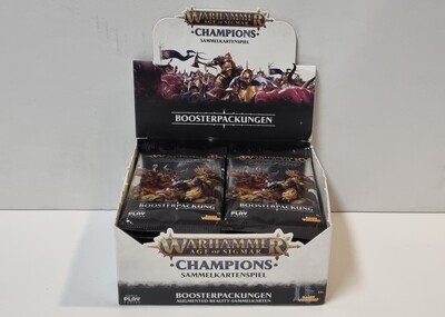 Boosterpackung, Champions, Warhammer, Age Of Sigmar, TCG