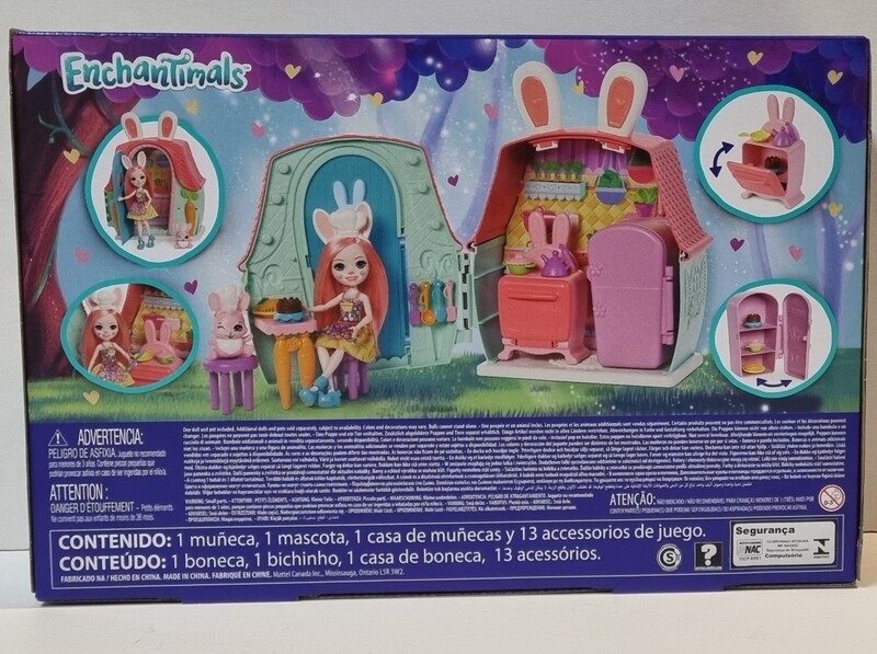 Enchantimals, Bree Bunny Cottage, Bree Bunny &amp; Twist